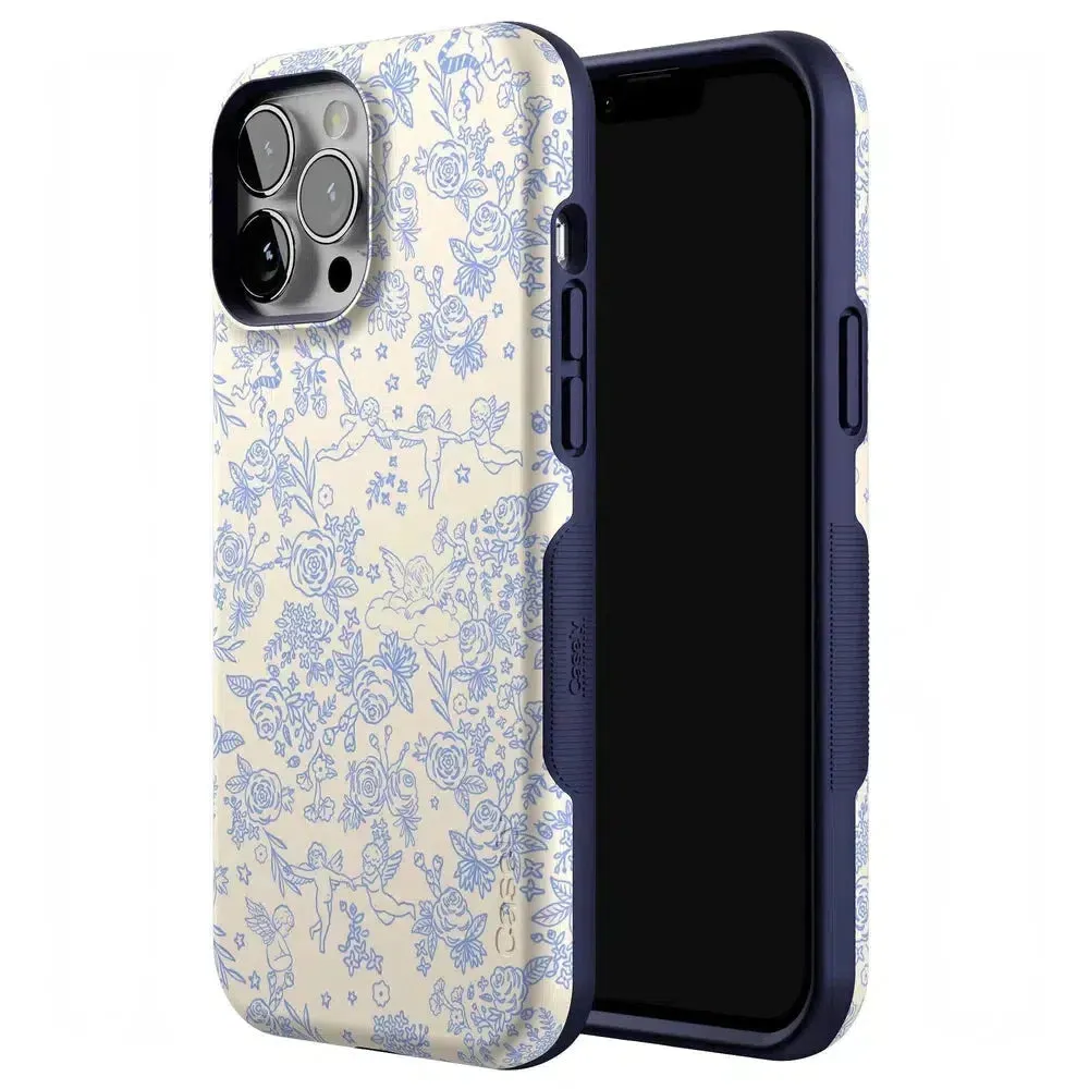 Trendy 2025 Cupid's Canvas | Periwinkle Floral Case  Last Chance!