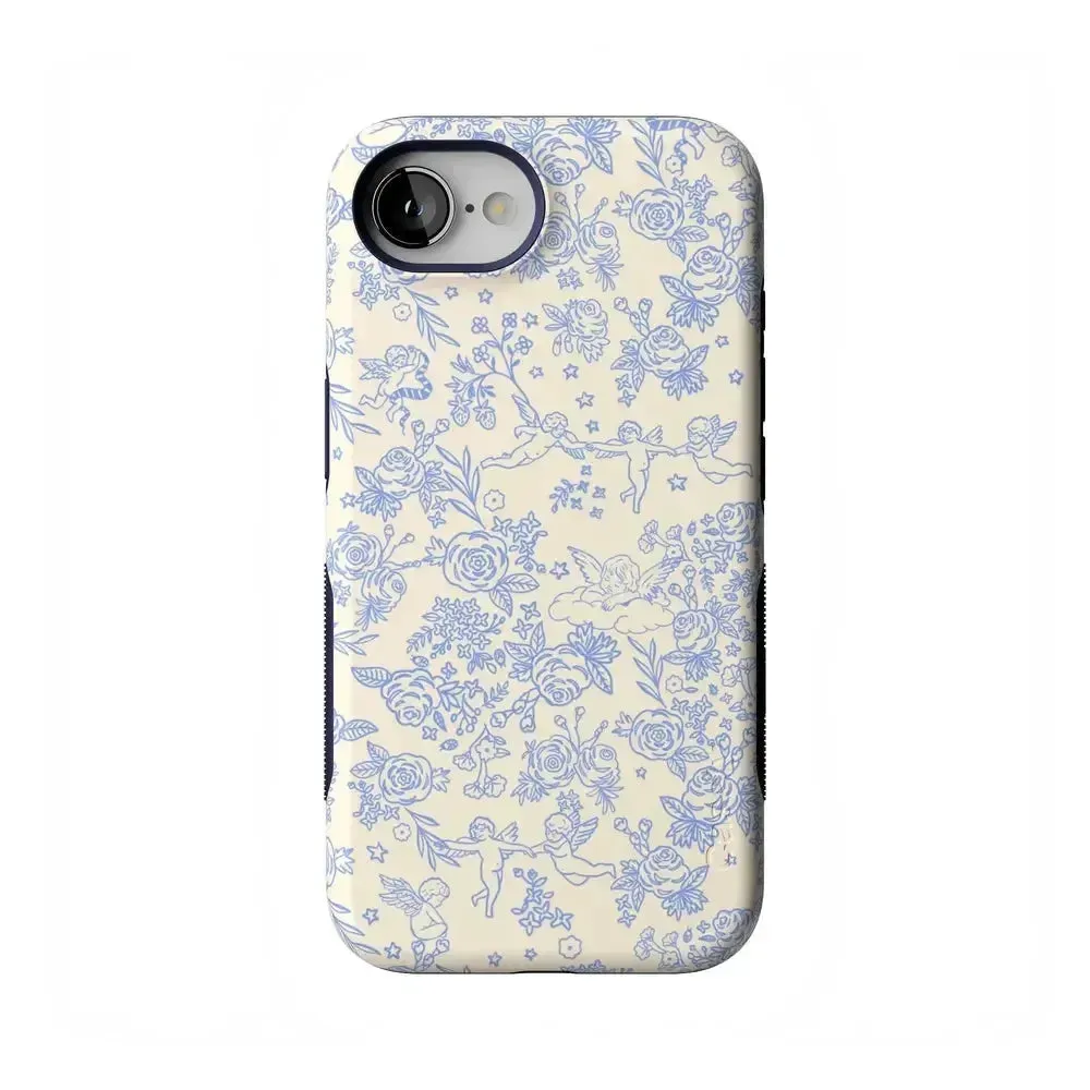 Trendy 2025 Cupid's Canvas | Periwinkle Floral Case  Last Chance!