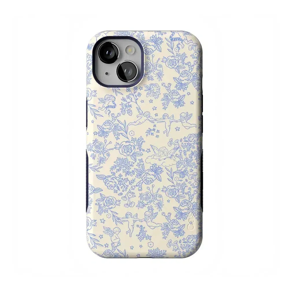 Trendy 2025 Cupid's Canvas | Periwinkle Floral Case  Last Chance!