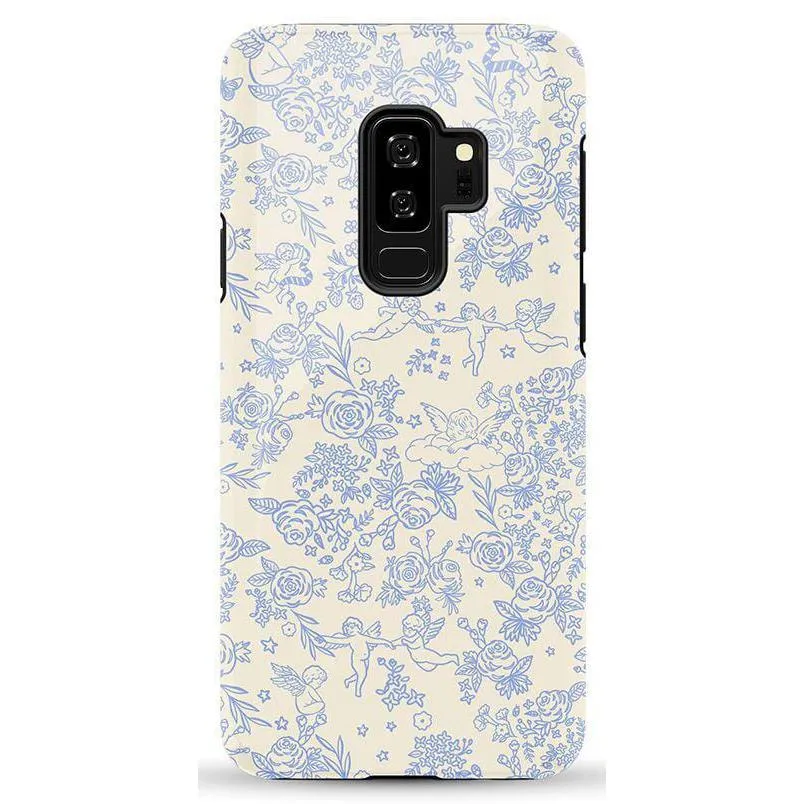 Trendy 2025 Cupid's Canvas | Periwinkle Floral Case  Last Chance!