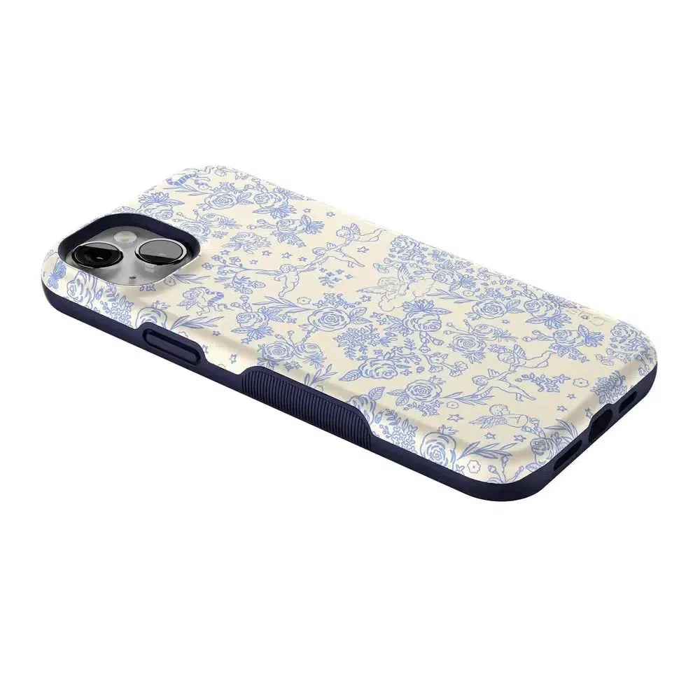 Trendy 2025 Cupid's Canvas | Periwinkle Floral Case  Last Chance!