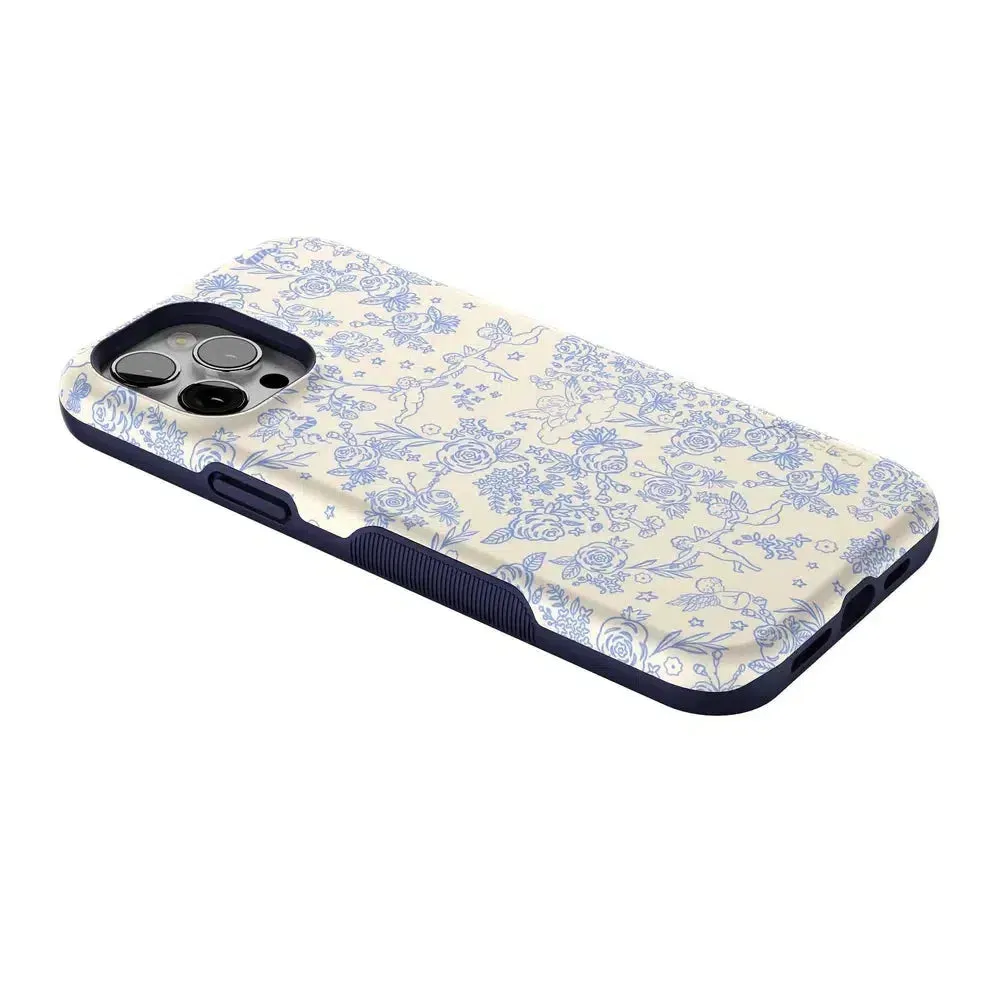 Trendy 2025 Cupid's Canvas | Periwinkle Floral Case  Last Chance!