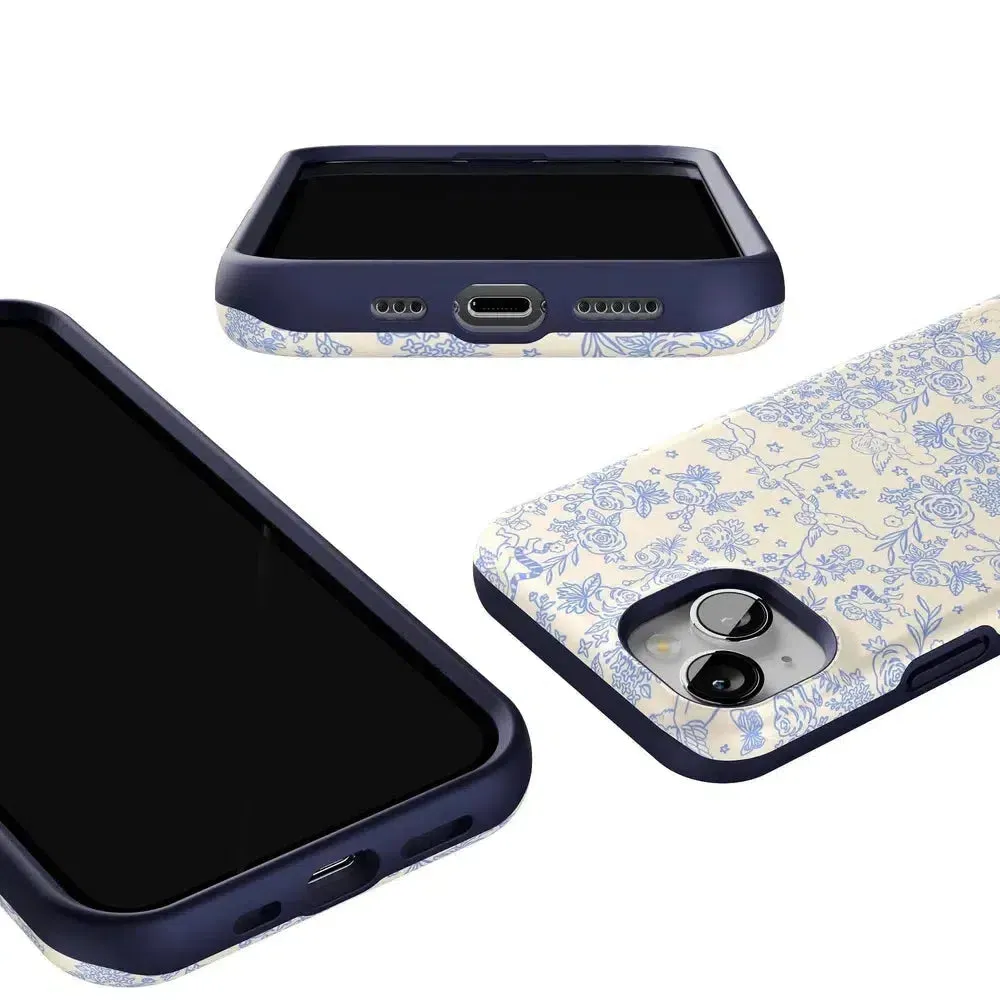 Trendy 2025 Cupid's Canvas | Periwinkle Floral Case  Last Chance!