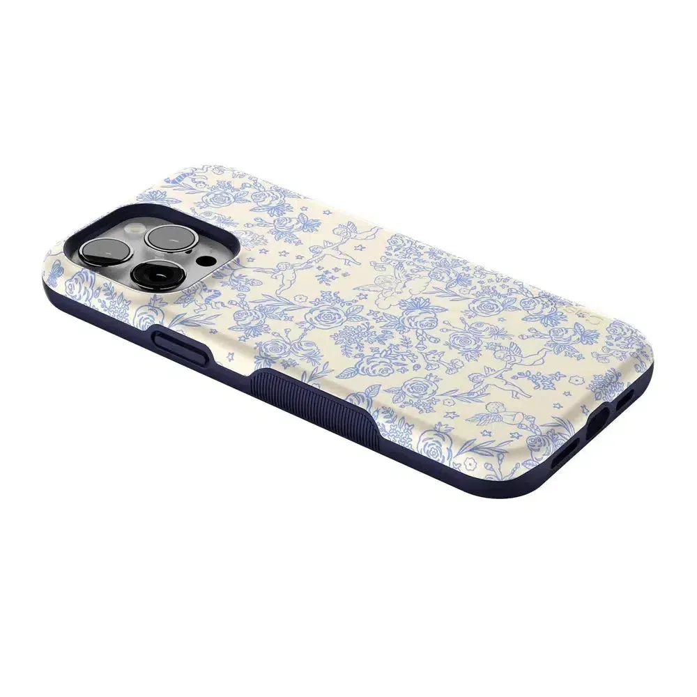 Trendy 2025 Cupid's Canvas | Periwinkle Floral Case  Last Chance!