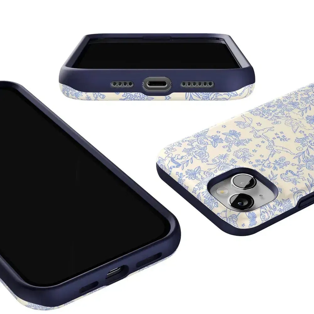 Trendy 2025 Cupid's Canvas | Periwinkle Floral Case  Last Chance!