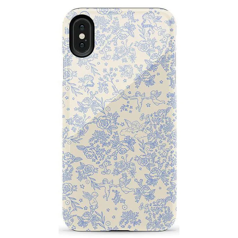 Trendy 2025 Cupid's Canvas | Periwinkle Floral Case  Last Chance!