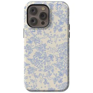 Trendy 2025 Cupid's Canvas | Periwinkle Floral Case  Last Chance!