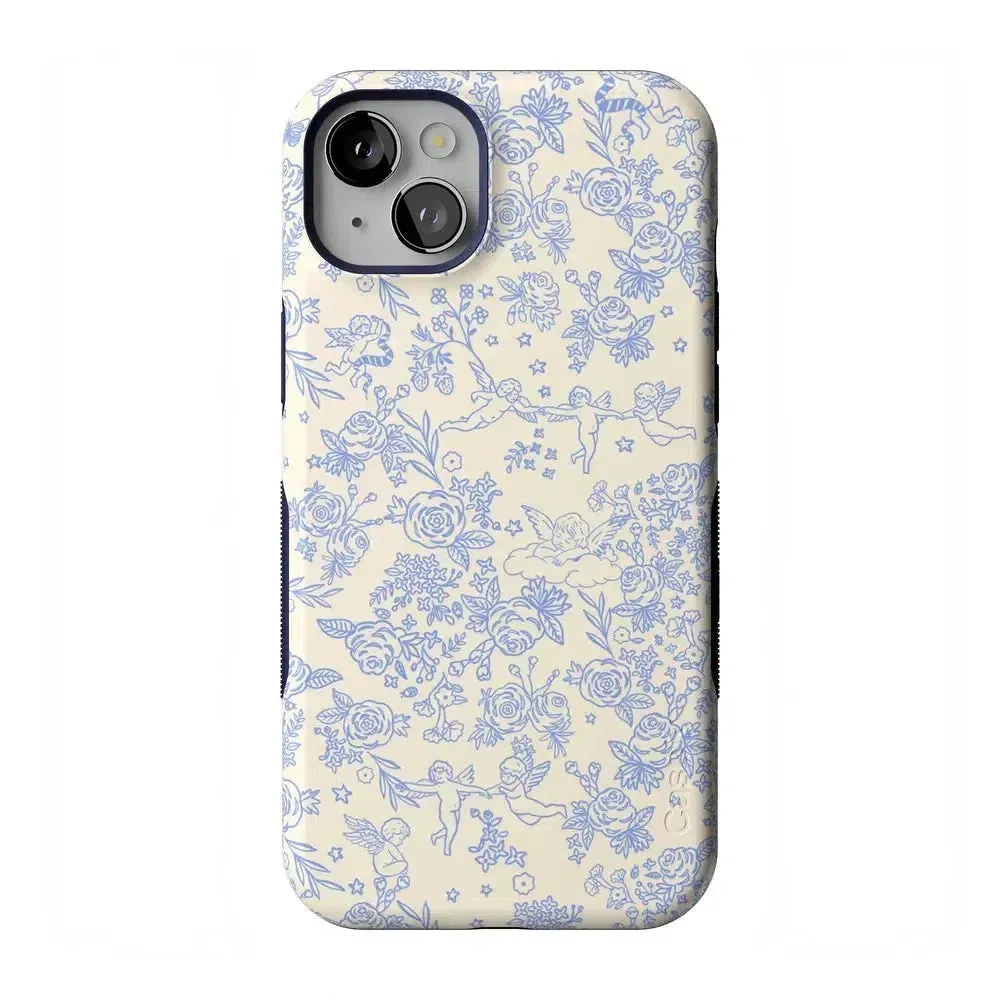 Trendy 2025 Cupid's Canvas | Periwinkle Floral Case  Last Chance!