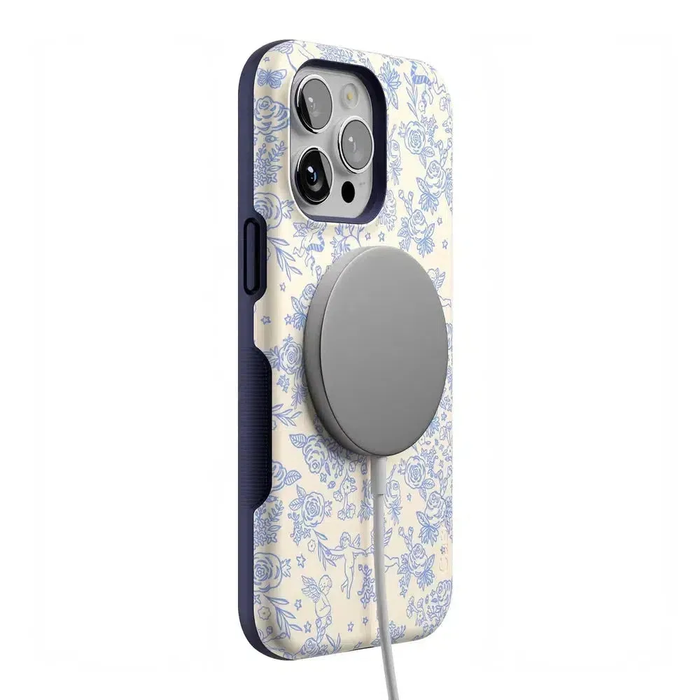 Trendy 2025 Cupid's Canvas | Periwinkle Floral Case  Last Chance!