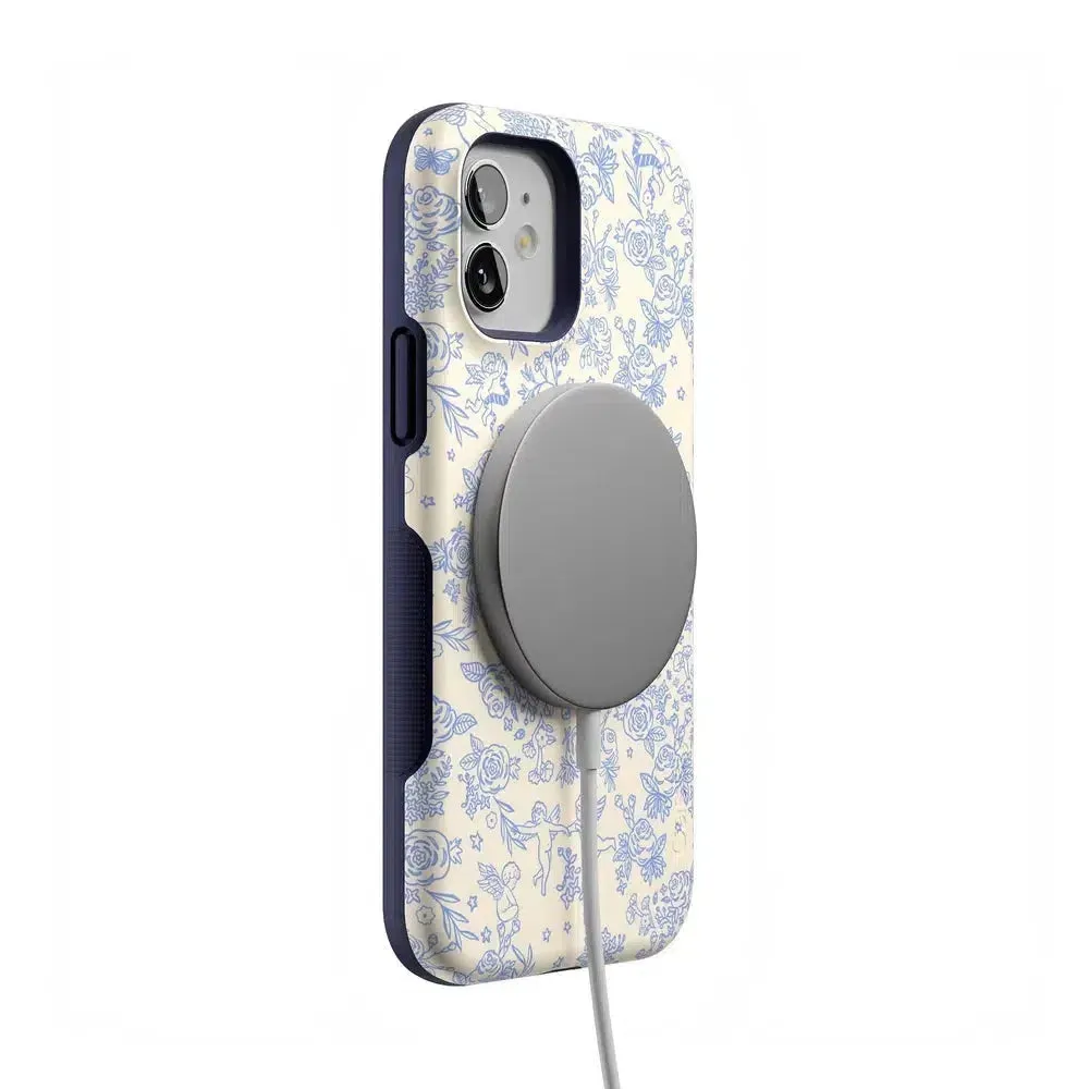 Trendy 2025 Cupid's Canvas | Periwinkle Floral Case  Last Chance!