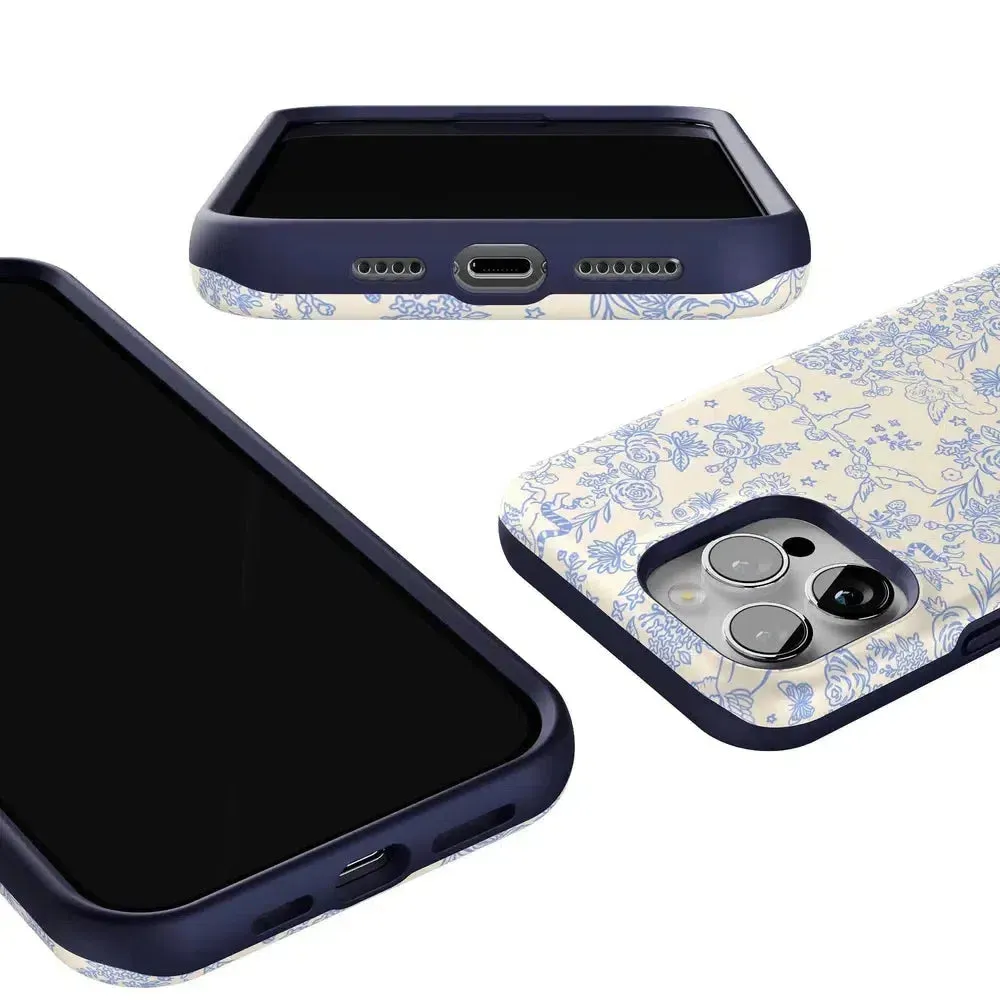 Trendy 2025 Cupid's Canvas | Periwinkle Floral Case  Last Chance!