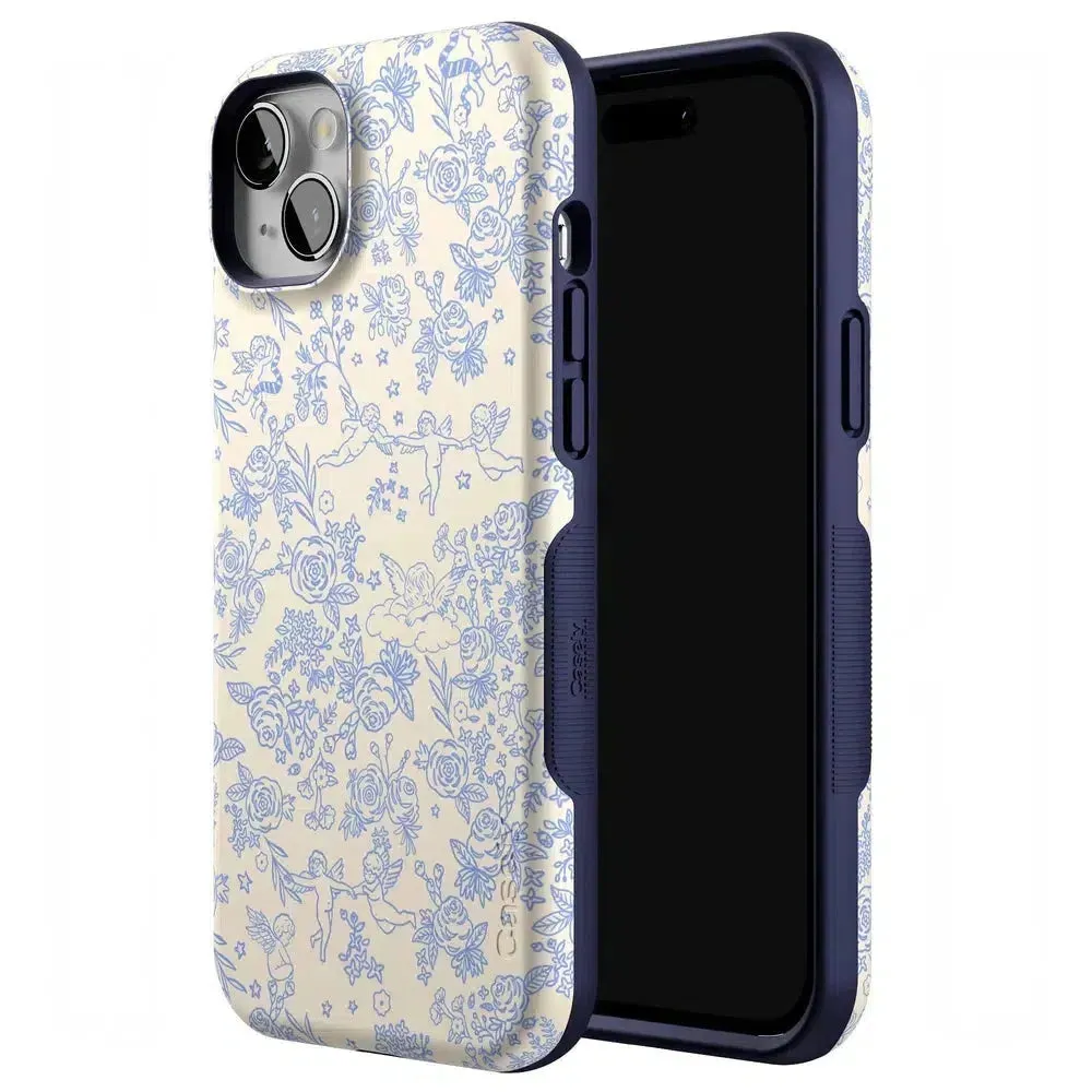 Trendy 2025 Cupid's Canvas | Periwinkle Floral Case  Last Chance!