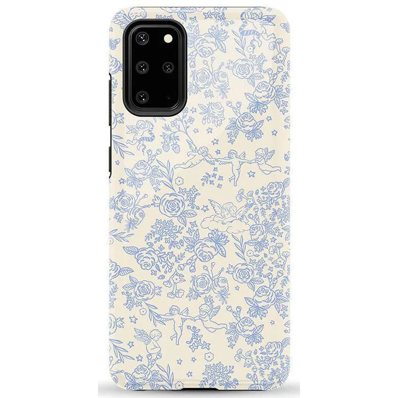Trendy 2025 Cupid's Canvas | Periwinkle Floral Case  Last Chance!