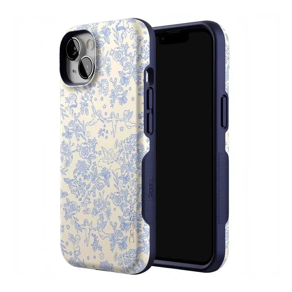 Trendy 2025 Cupid's Canvas | Periwinkle Floral Case  Last Chance!