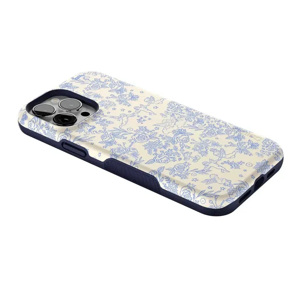 Trendy 2025 Cupid's Canvas | Periwinkle Floral Case  Last Chance!