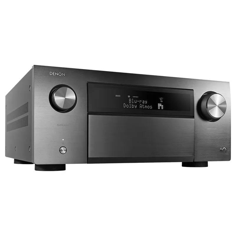 Trendy 2025 Denon AVC-A110 13.2 Ch 8K AV Amplifier with 3D Audio, HEOS Built-in and Voice Control (Each)  Last Chance!
