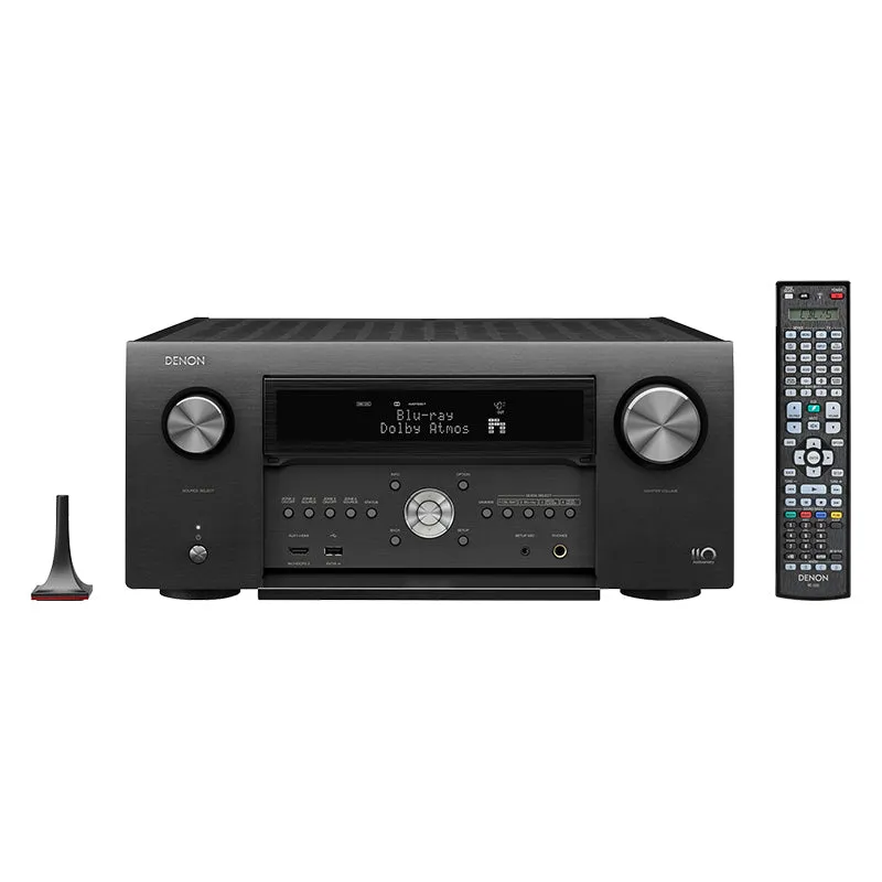 Trendy 2025 Denon AVC-A110 13.2 Ch 8K AV Amplifier with 3D Audio, HEOS Built-in and Voice Control (Each)  Last Chance!