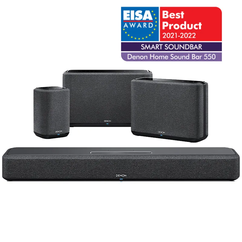 Trendy 2025 Denon Home SB550 3D Surround-Sound Compact Sound Bar (Each)  Limited Availability!