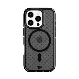 Trendy 2025 EvoCheck - Apple iPhone 16 Pro Case MagSafe Compatible - Smokey Black  Stylish & Comfortable