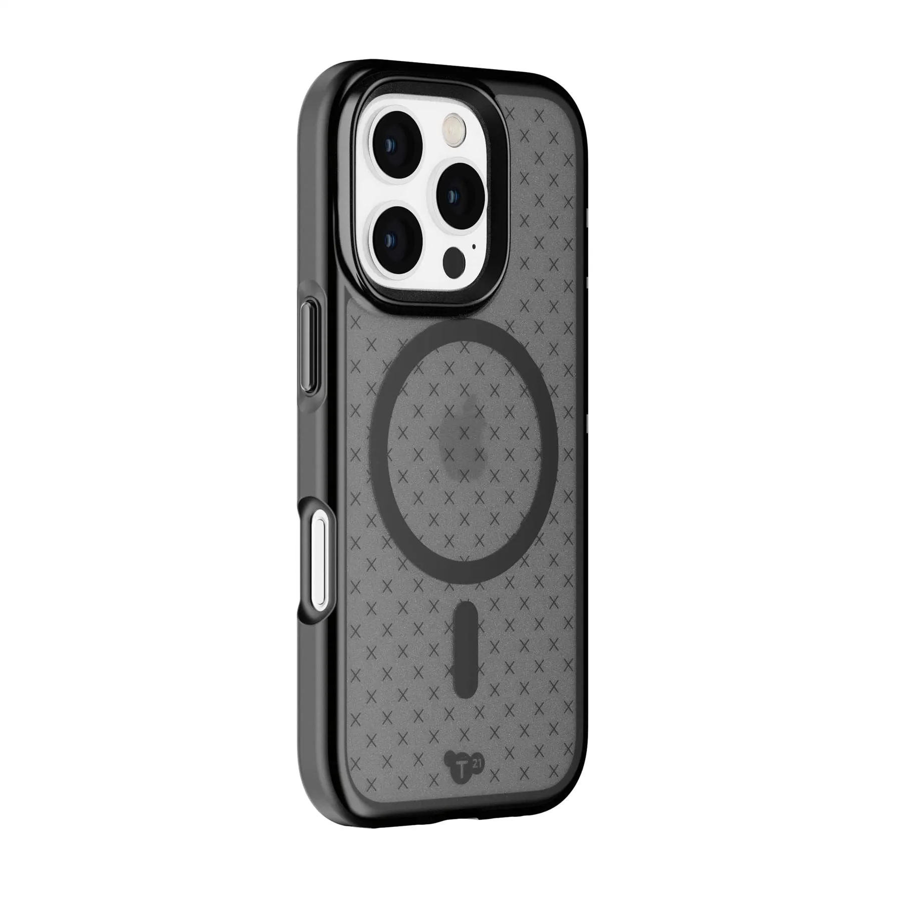Trendy 2025 EvoCheck - Apple iPhone 16 Pro Case MagSafe Compatible - Smokey Black  Stylish & Comfortable