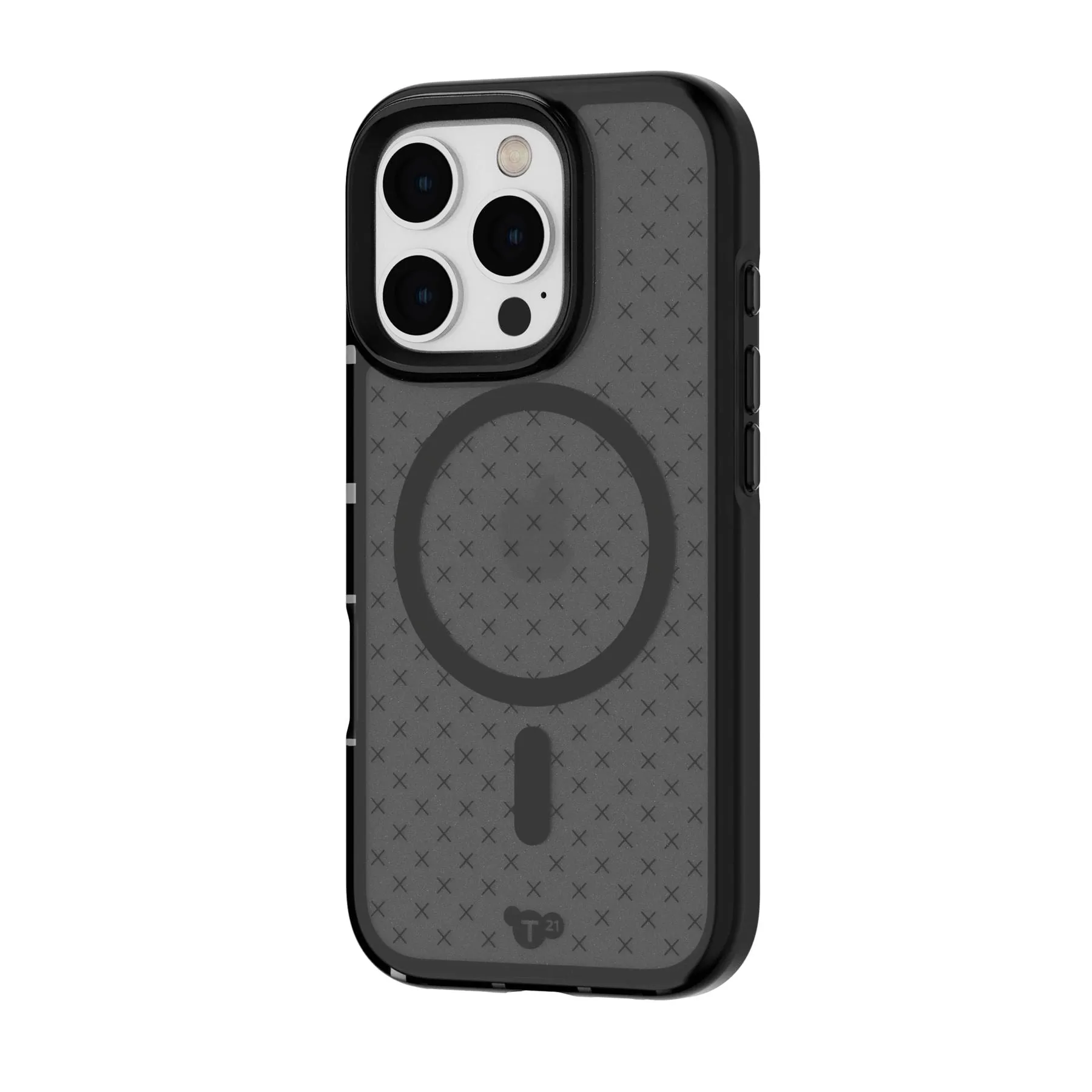 Trendy 2025 EvoCheck - Apple iPhone 16 Pro Case MagSafe Compatible - Smokey Black  Stylish & Comfortable