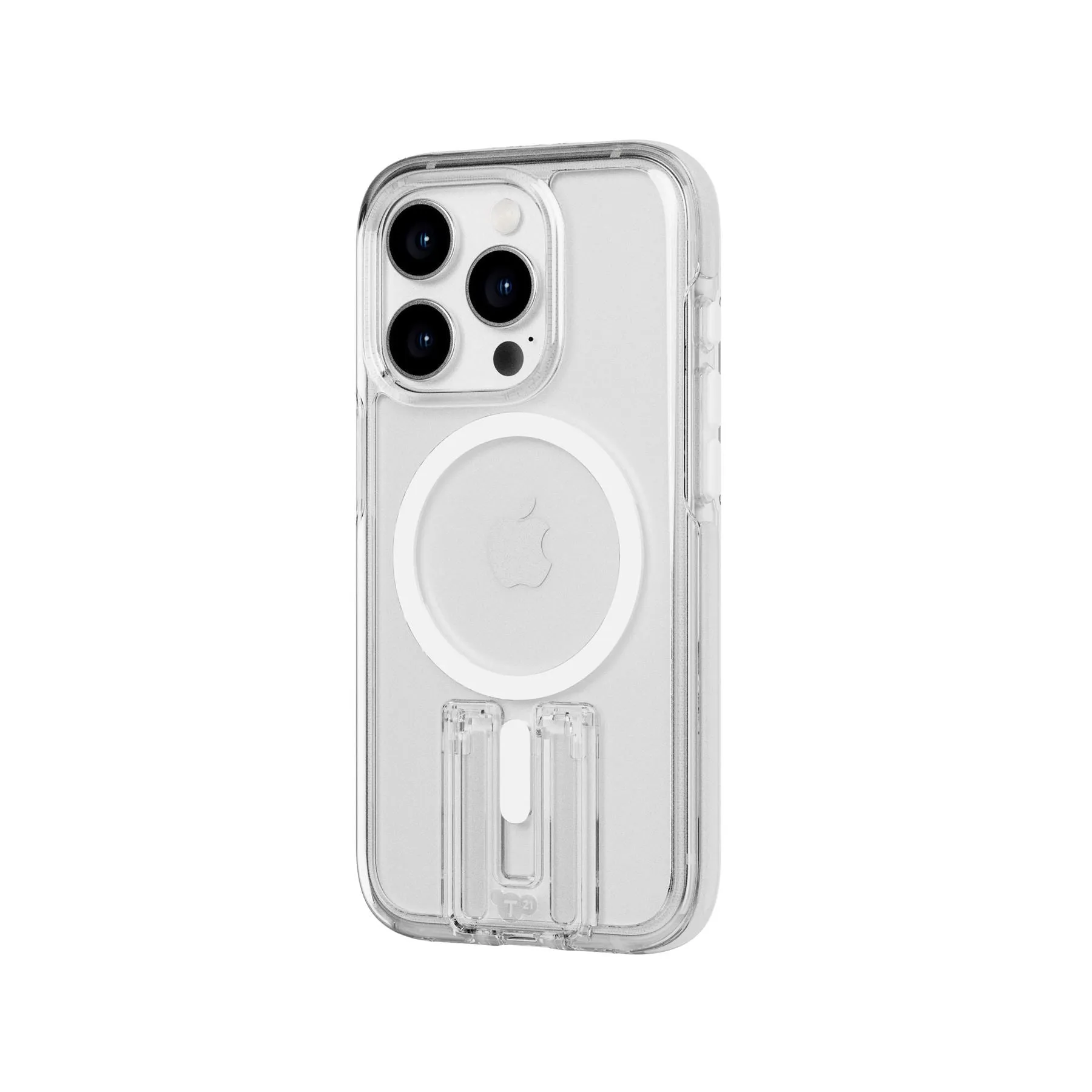 Trendy 2025 EvoCrystal Kick - Apple iPhone 15 Pro Case MagSafe Compatible - White  Almost Sold Out!