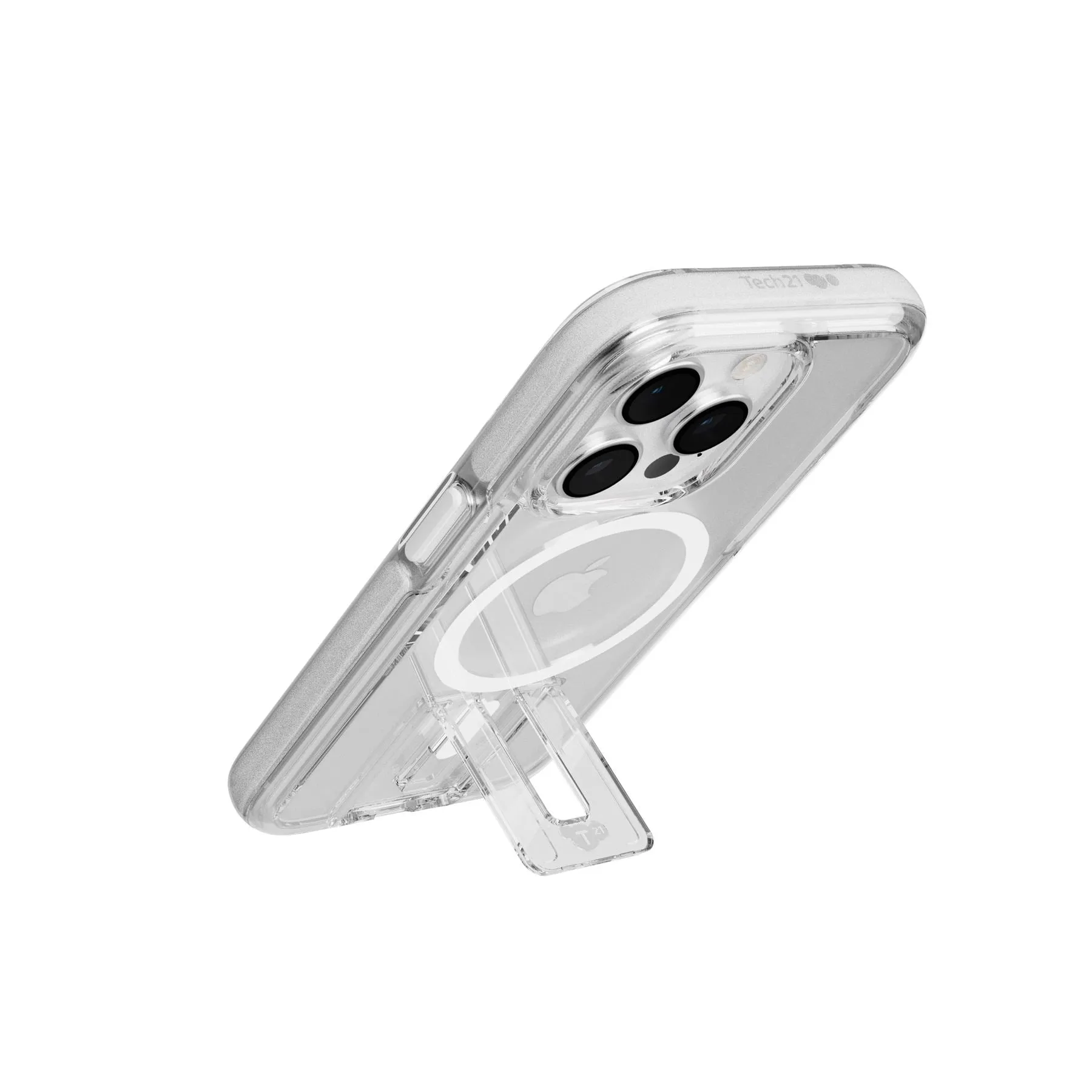 Trendy 2025 EvoCrystal Kick - Apple iPhone 15 Pro Case MagSafe Compatible - White  Almost Sold Out!