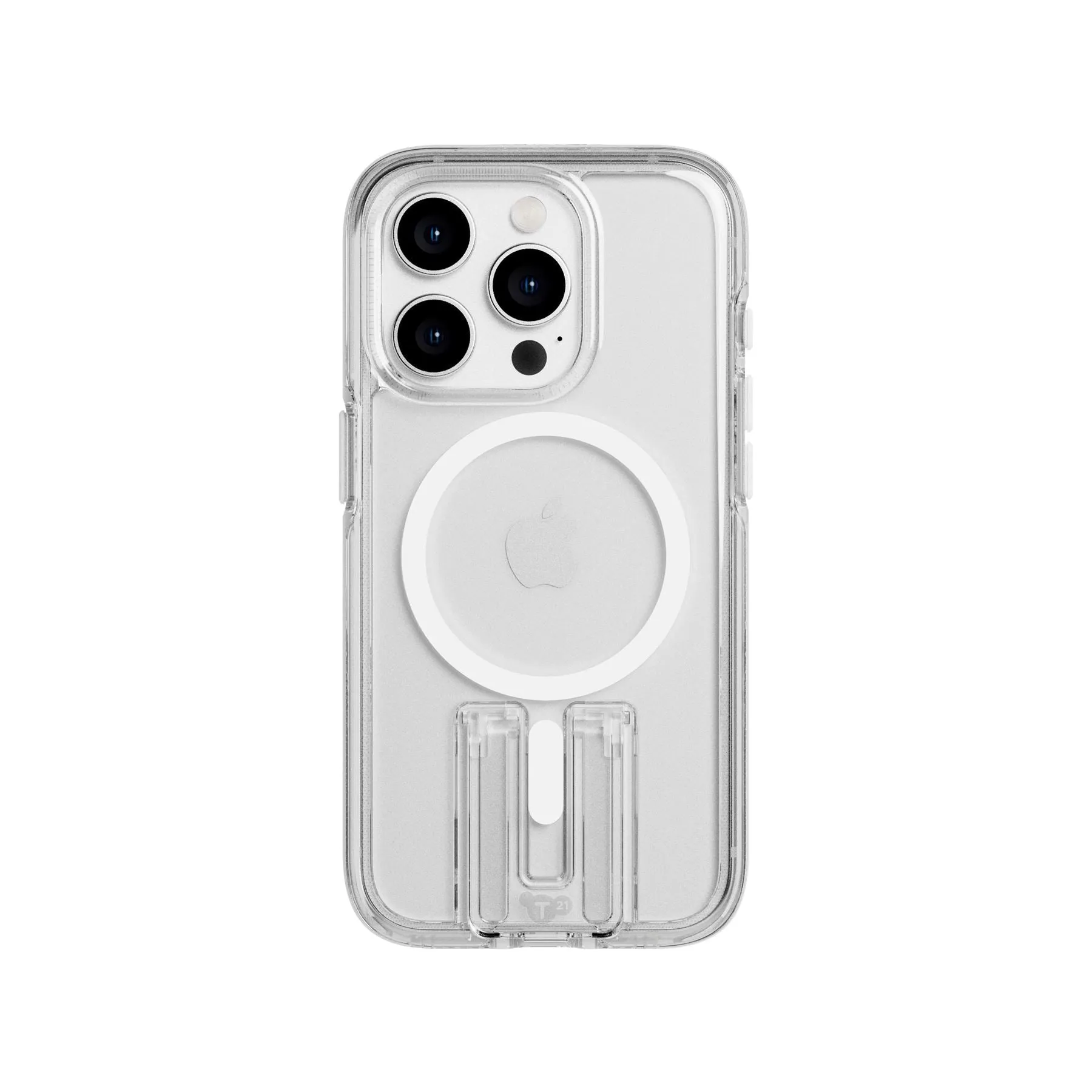 Trendy 2025 EvoCrystal Kick - Apple iPhone 15 Pro Case MagSafe Compatible - White  Almost Sold Out!
