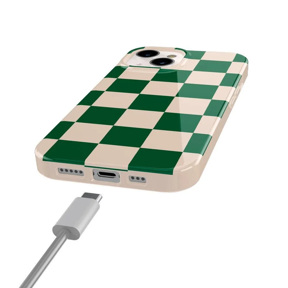 Trendy 2025 Fit Check | Green Checkerboard Case  Almost Sold Out!
