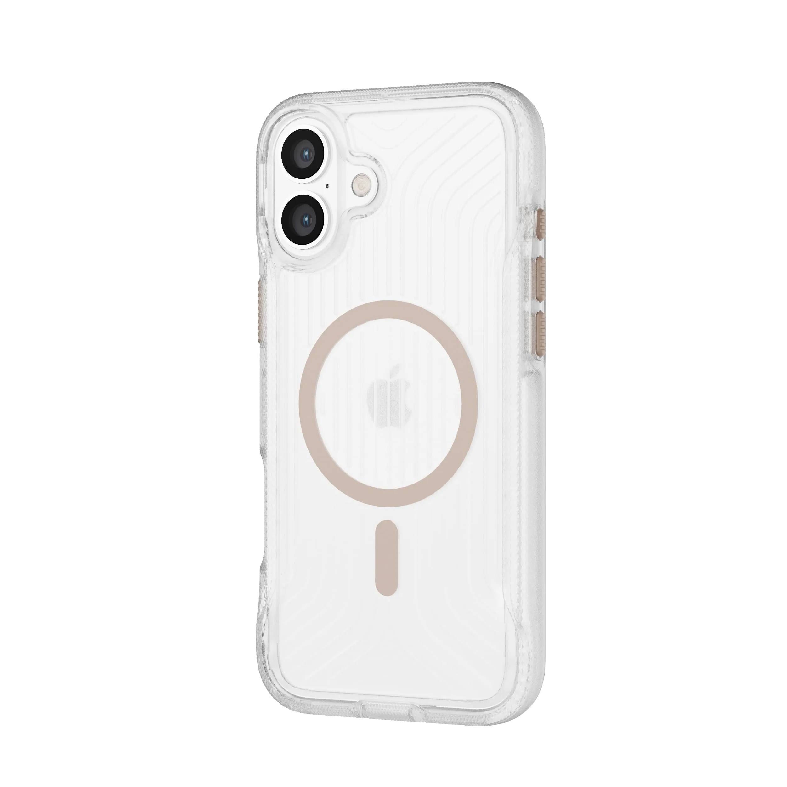 Trendy 2025 FlexPro - Apple iPhone 16 Plus Case MagSafe Compatible  - Taupe  Stylish & Comfortable
