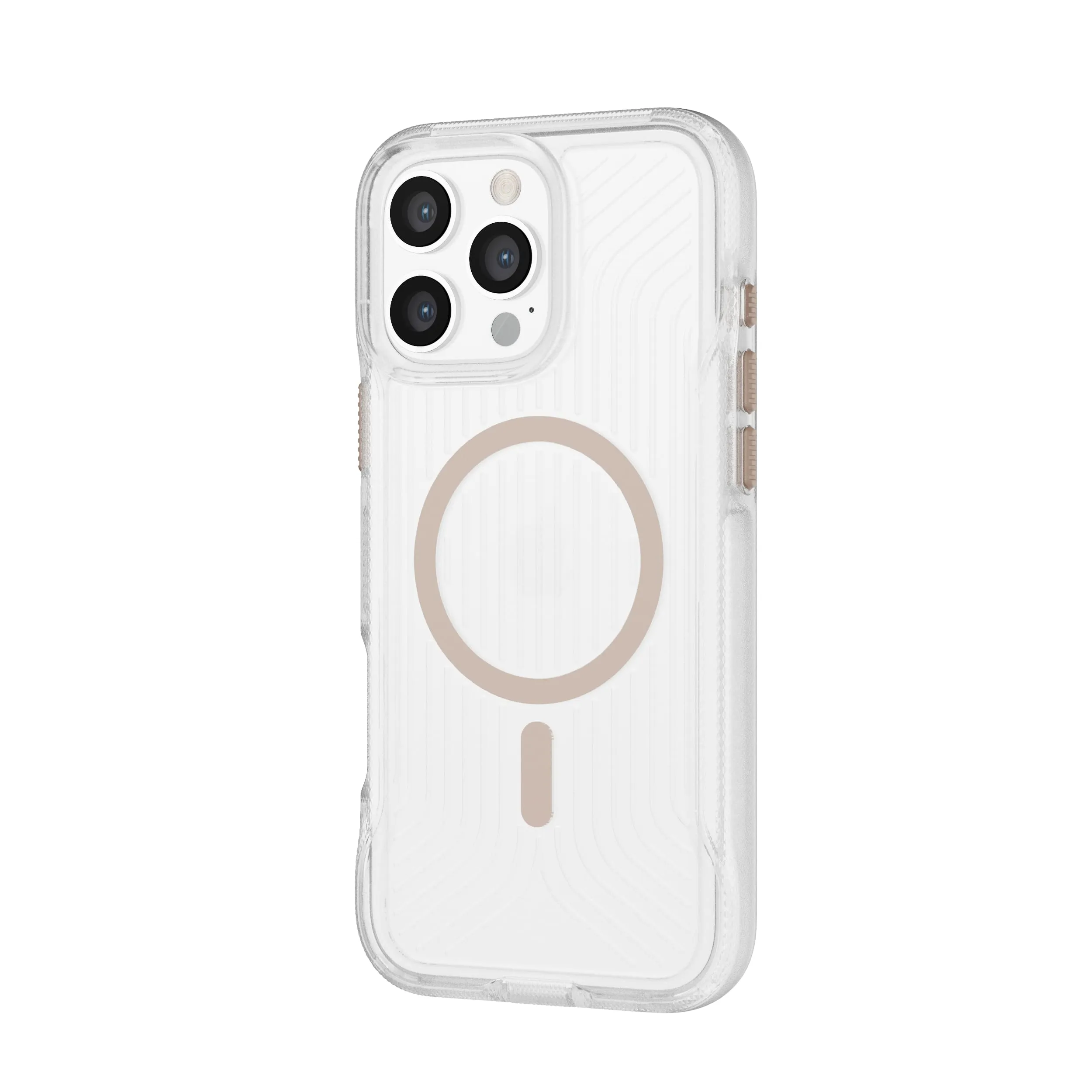 Trendy 2025 FlexPro - Apple iPhone 16 Pro MaxCase MagSafe Compatible  - Taupe  Limited Stock!