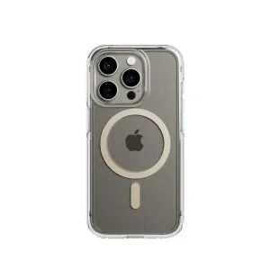 Trendy 2025 FlexQuartz - Apple iPhone 15 Pro Case MagSafe Compatible - Gold  Dont Miss Out!