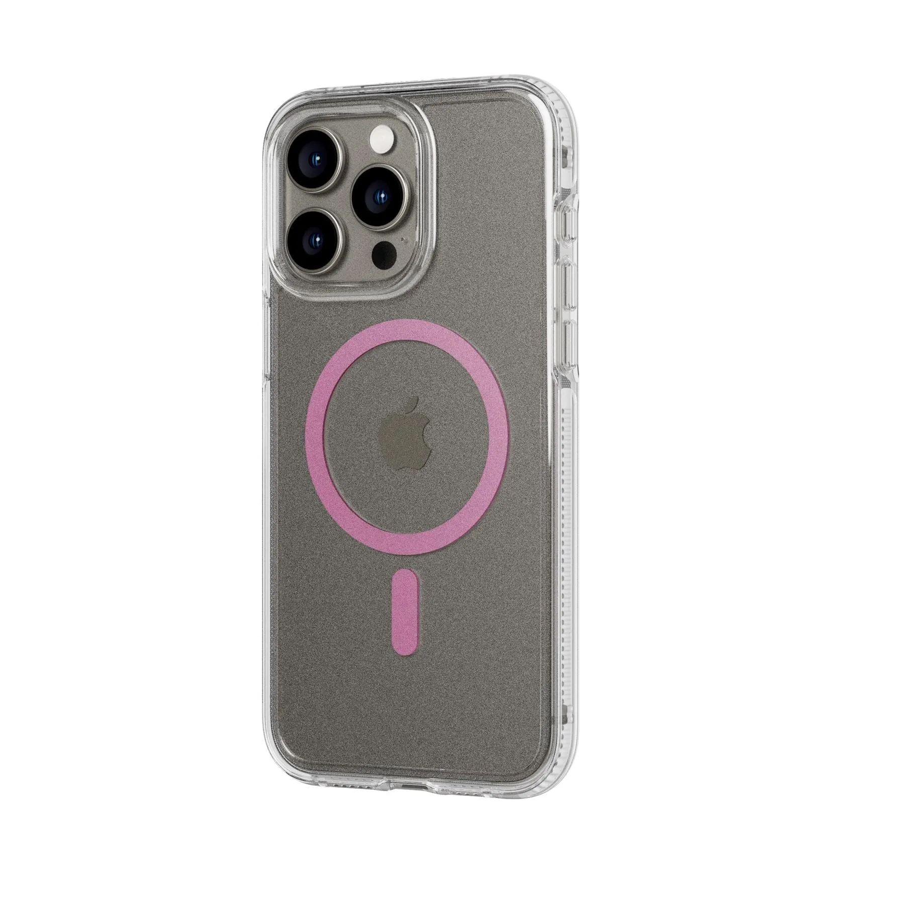 Trendy 2025 FlexQuartz - Apple iPhone 15 Pro Max Case MagSafe Compatible - Pink  Stylish & Comfortable