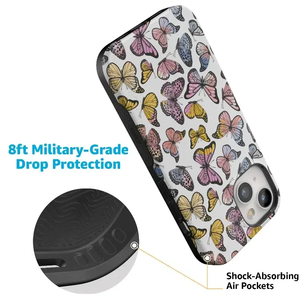 Trendy 2025 Free Spirit | Rainbow Butterfly Case  Limited Availability!