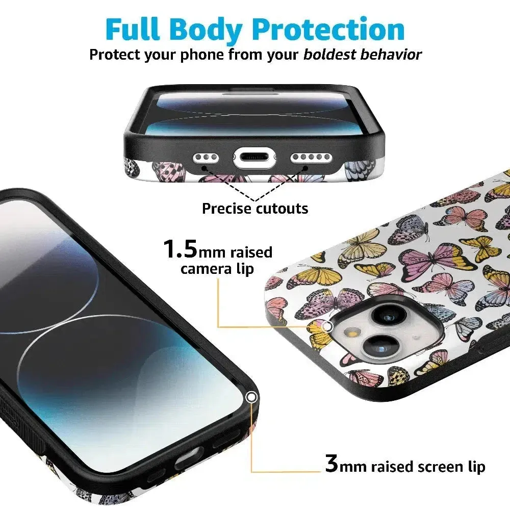 Trendy 2025 Free Spirit | Rainbow Butterfly Case  Limited Availability!
