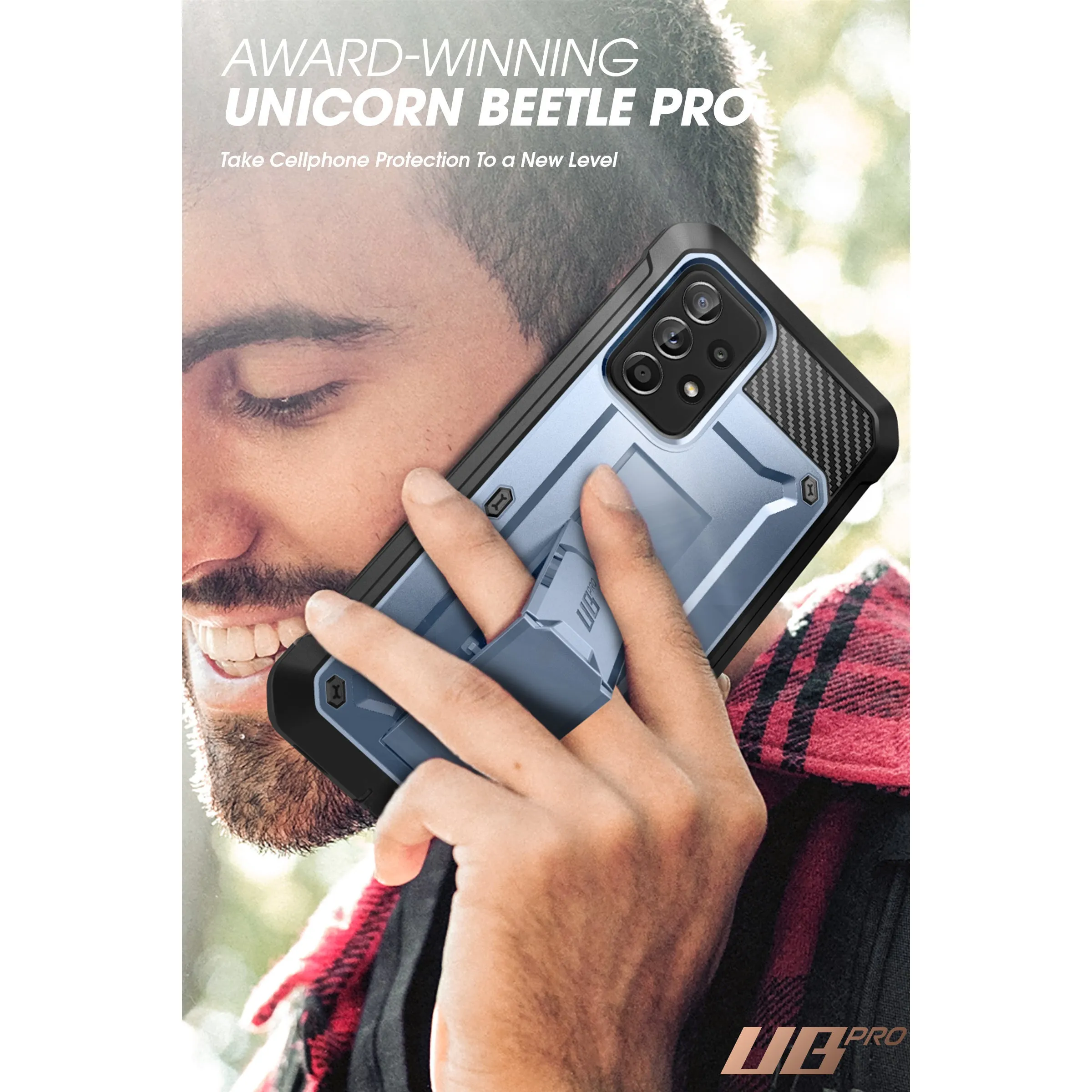 Trendy 2025 Galaxy A53 Unicorn Beetle PRO Rugged Holster Case-Metallic Blue  Today Only!