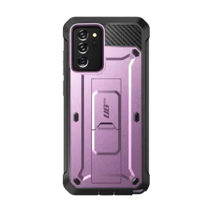 Trendy 2025 Galaxy Note20 Ultra Unicorn Beetle PRO Rugged Holster Case-Metallic Purple  Limited Stock!