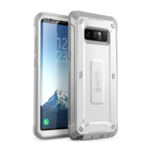 Trendy 2025 Galaxy Note8 Unicorn Beetle Pro Full Body Rugged Holster Case-White  Almost Sold Out!