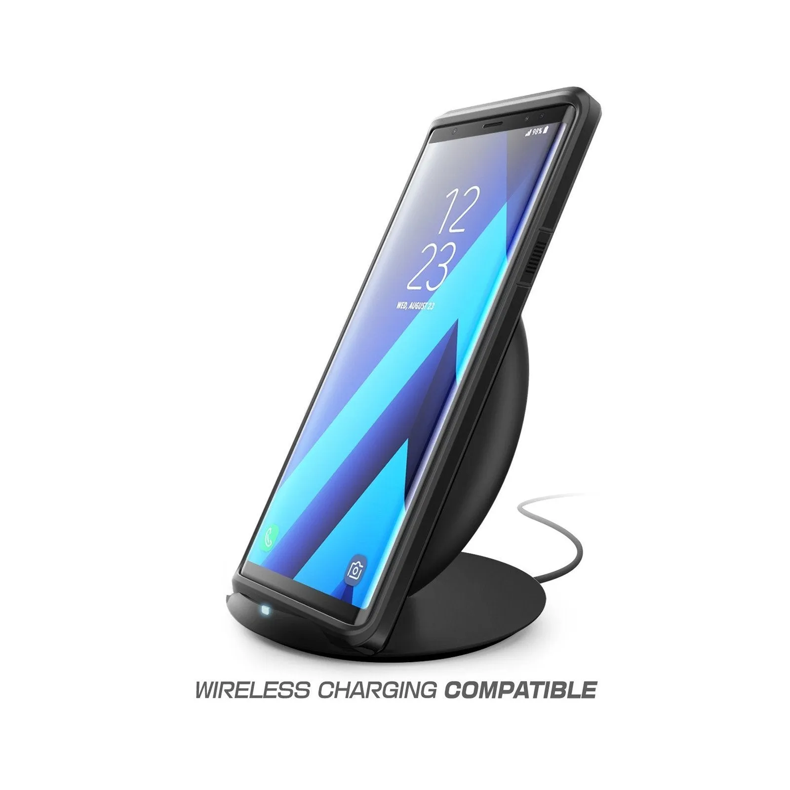 Trendy 2025 Galaxy Note9 Unicorn Beetle Bumper Case-Black  Ends Soon!