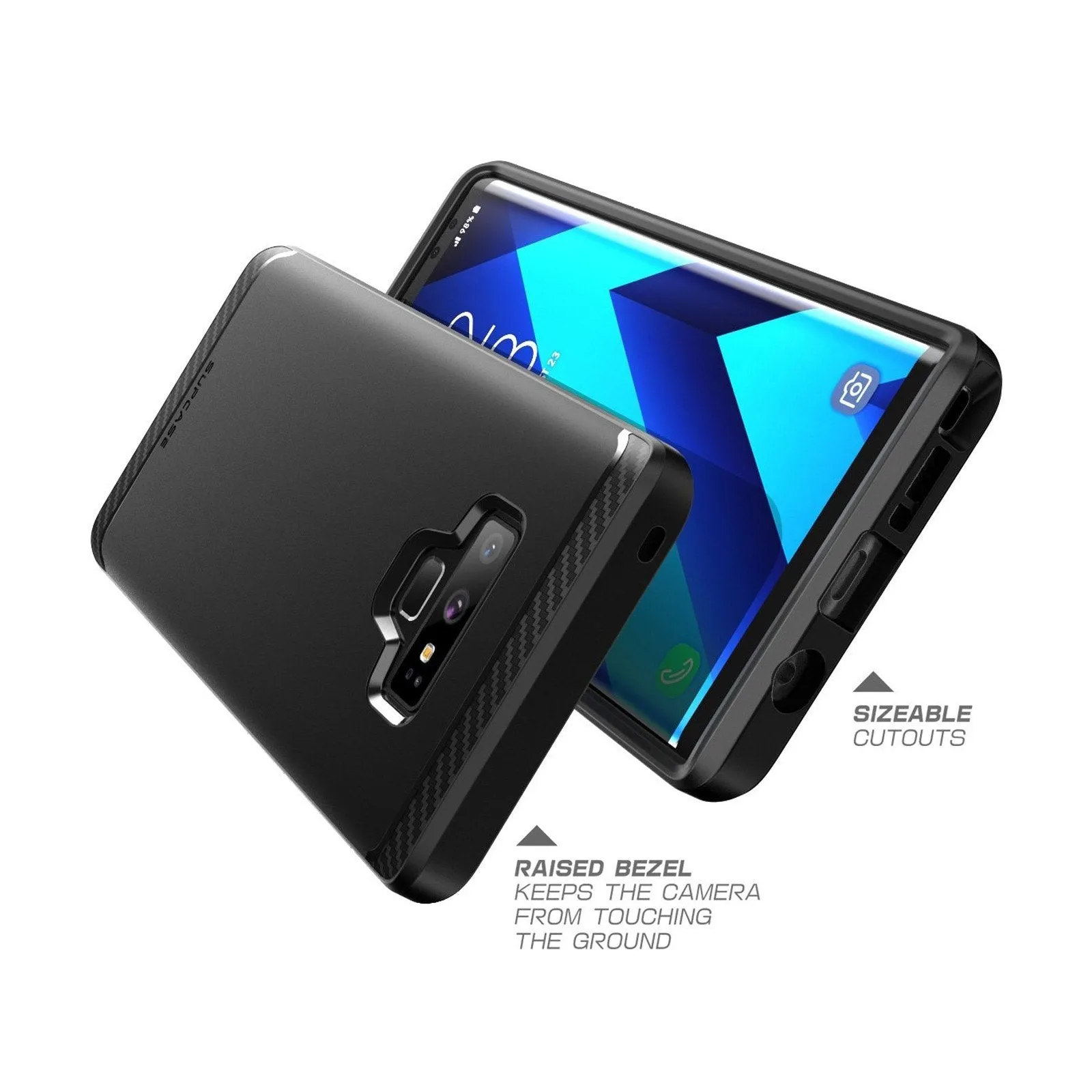 Trendy 2025 Galaxy Note9 Unicorn Beetle Bumper Case-Black  Ends Soon!