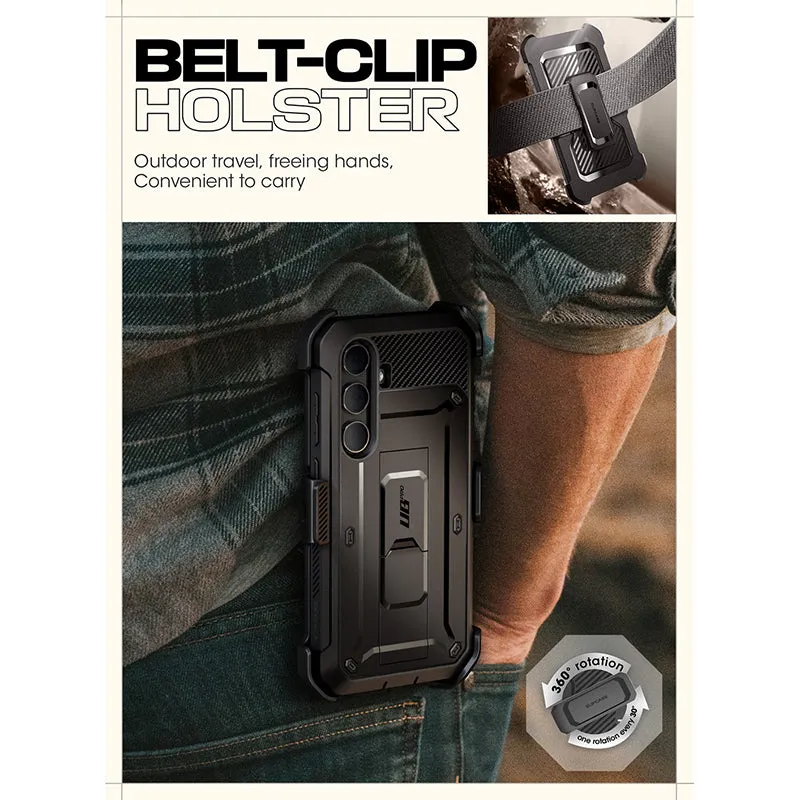 Trendy 2025 Galaxy S24 Plus Unicorn Beetle PRO Rugged Case-Black  Limited Availability!
