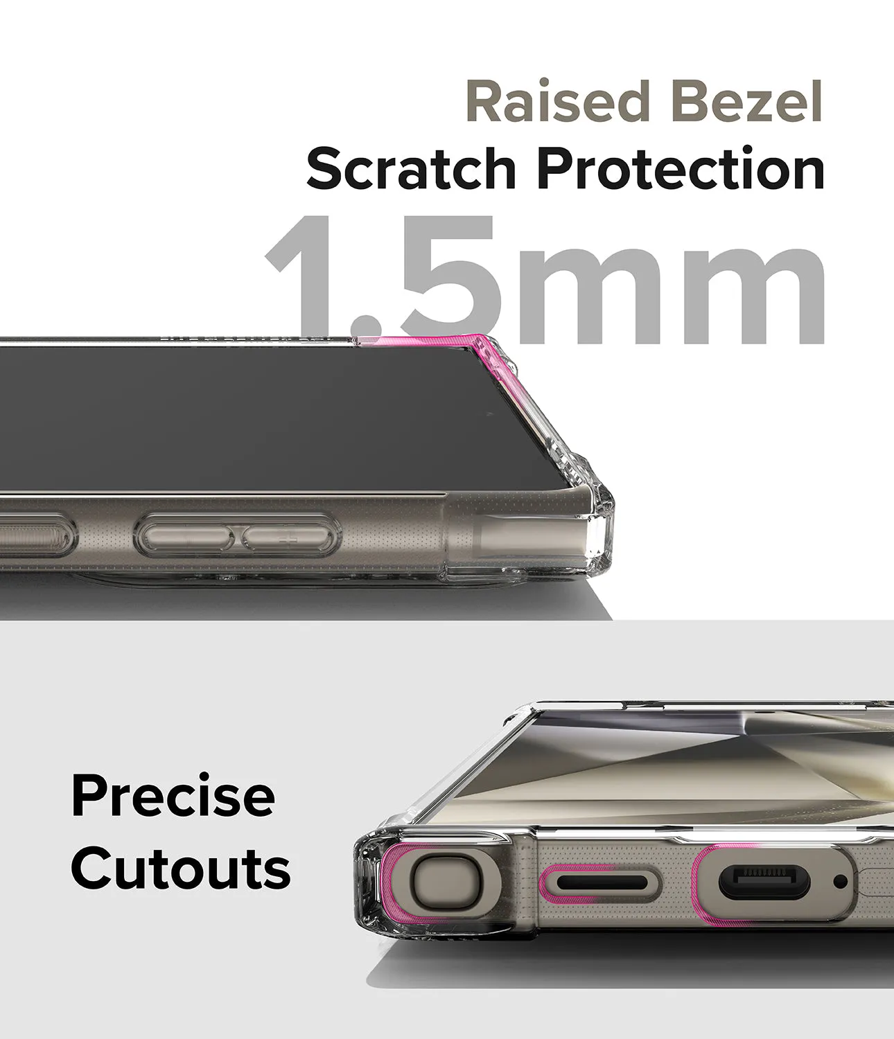 Trendy 2025 Galaxy S24 Ultra Case | Air Bumper  Stylish & Comfortable
