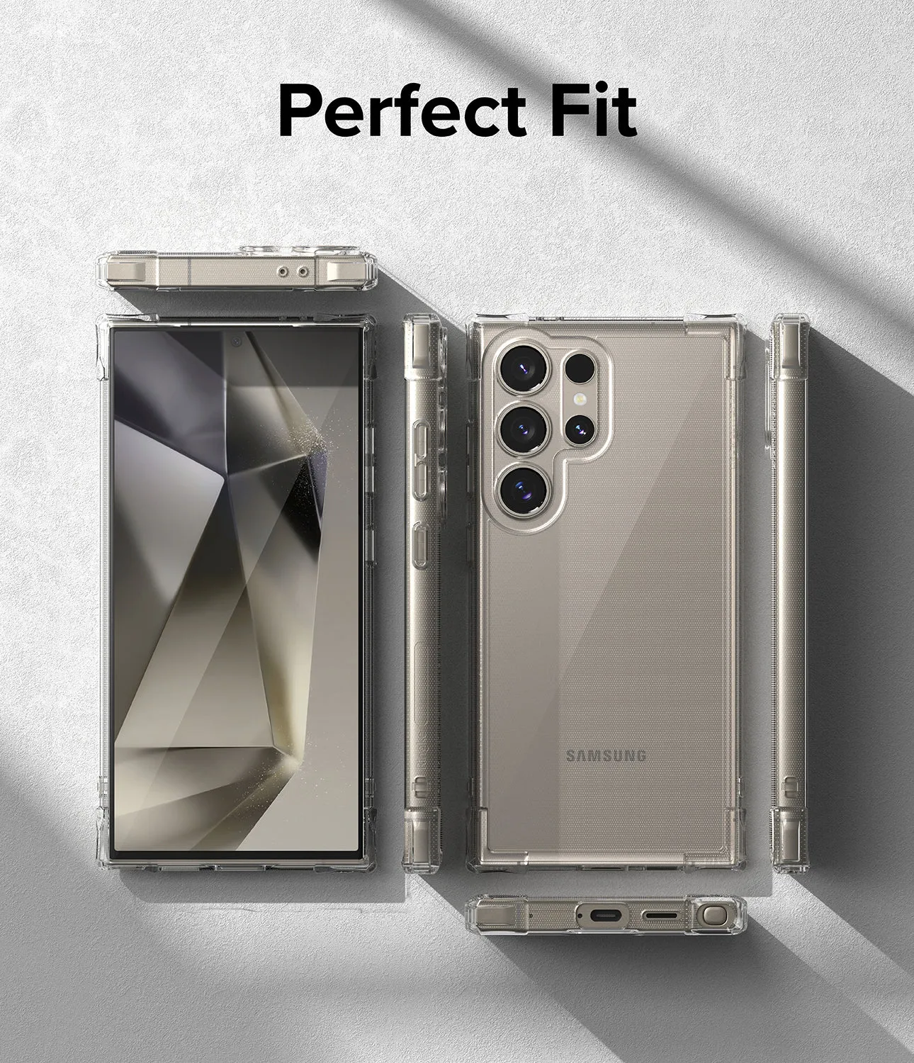 Trendy 2025 Galaxy S24 Ultra Case | Air Bumper  Stylish & Comfortable