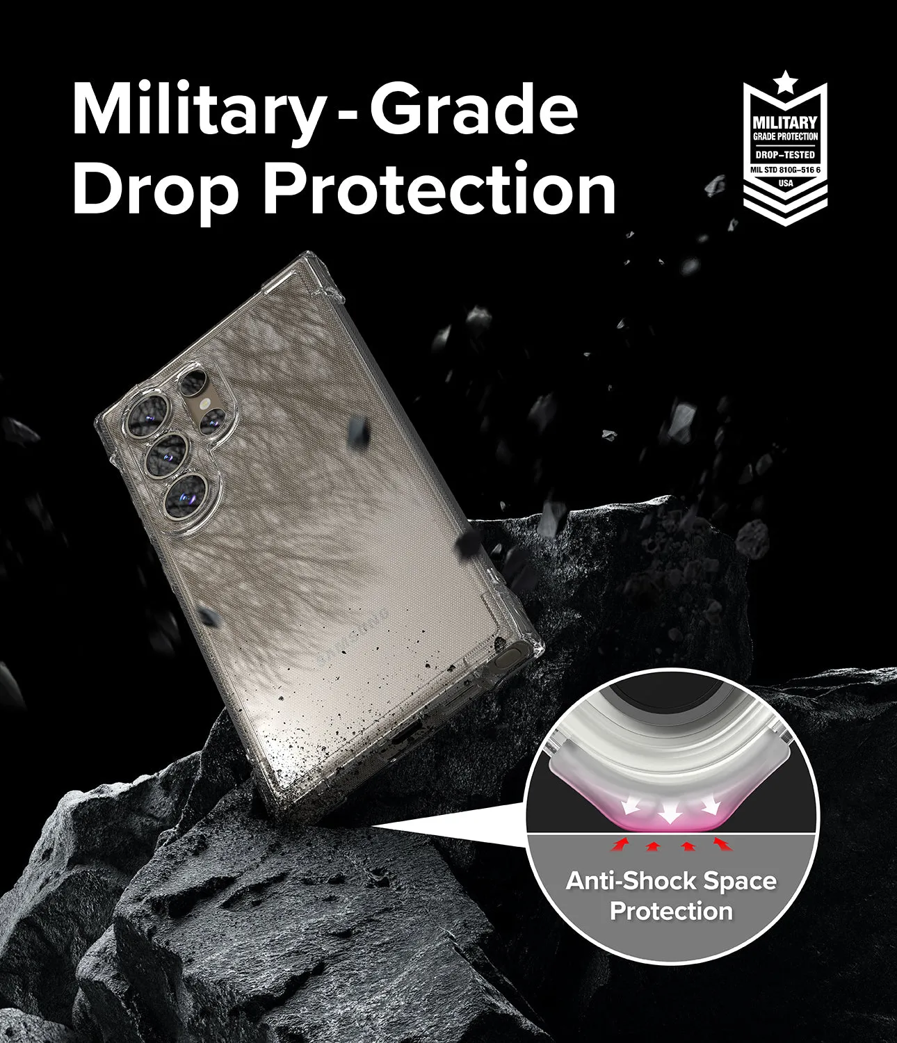 Trendy 2025 Galaxy S24 Ultra Case | Air Bumper  Stylish & Comfortable