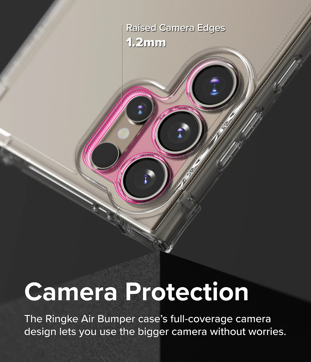 Trendy 2025 Galaxy S24 Ultra Case | Air Bumper  Stylish & Comfortable
