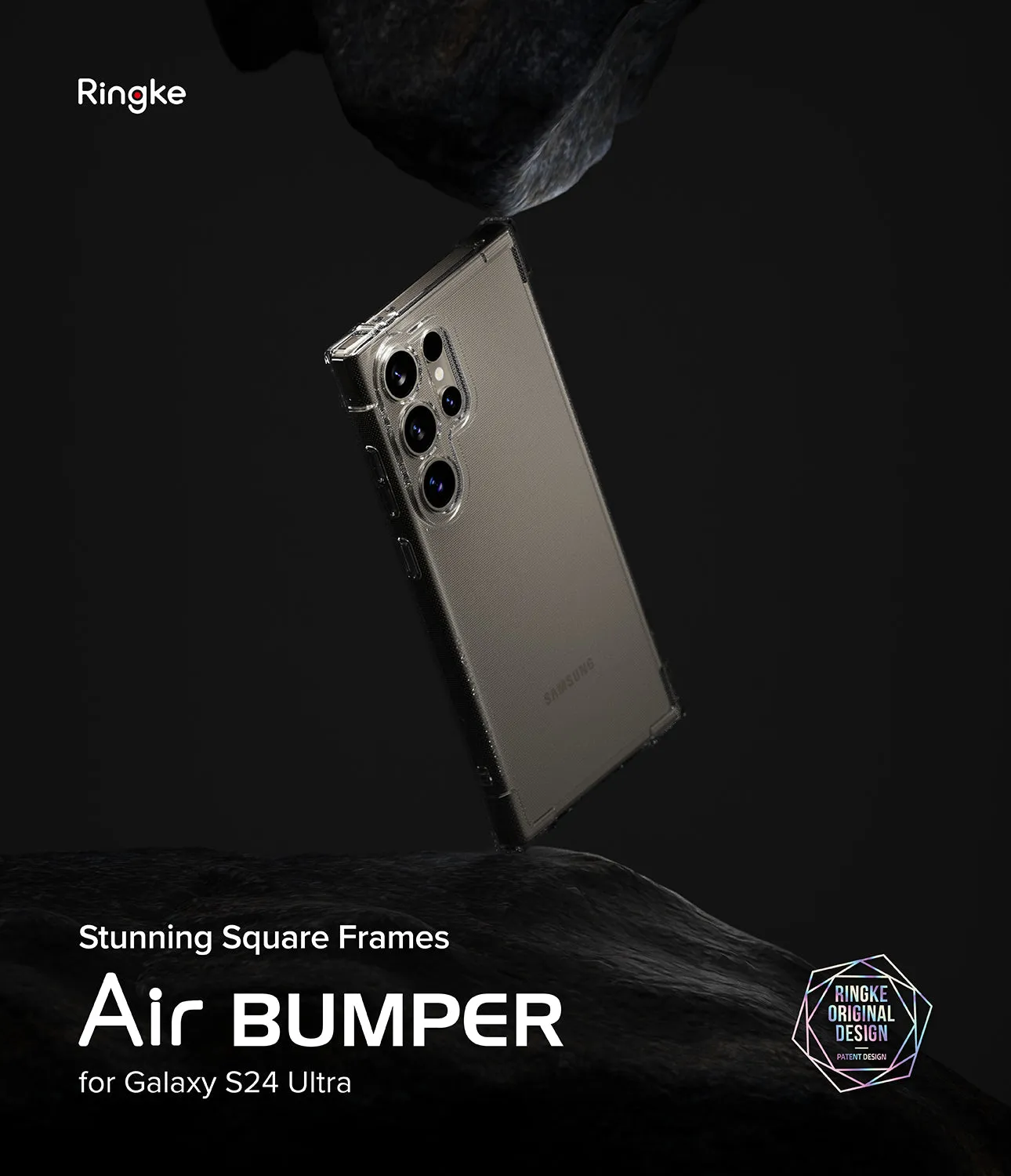 Trendy 2025 Galaxy S24 Ultra Case | Air Bumper  Stylish & Comfortable