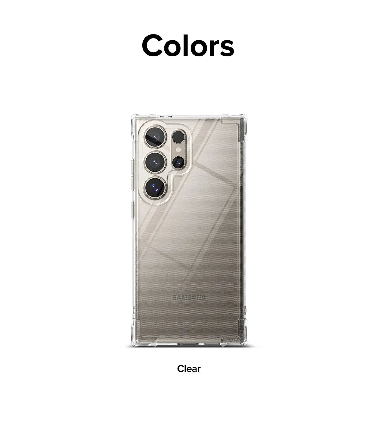 Trendy 2025 Galaxy S24 Ultra Case | Air Bumper  Stylish & Comfortable