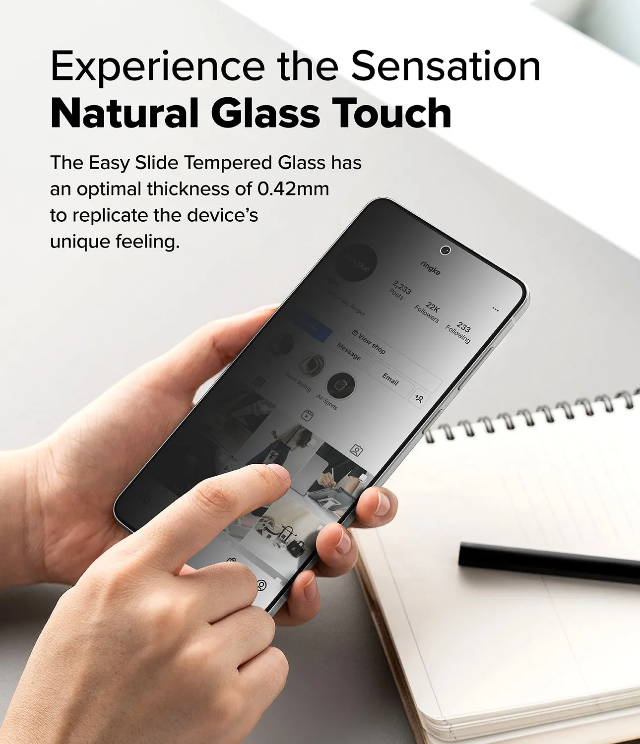 Trendy 2025 Galaxy S25 Edge Screen Protector | Easy Slide Privacy Tempered Glass  Last Few Pieces!