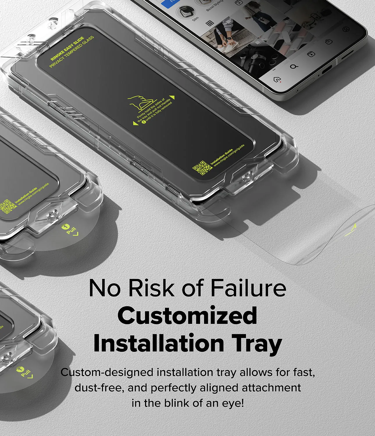 Trendy 2025 Galaxy S25 Edge Screen Protector | Easy Slide Privacy Tempered Glass  Last Few Pieces!