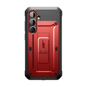 Trendy 2025 Galaxy S25 Plus Unicorn Beetle PRO Rugged Case-Metallic Red  Limited Stock!